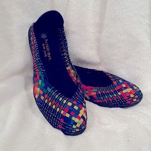 Bernie Mev Catwalk Ballet Flat - rainbow